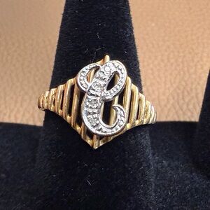 10K Initial Ring 2.3 Grams